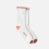 Crew-Socken aus Baumwollmischung mit Vintage-Streifen, Unisex Crew-Socken aus Baumwollmischung mit Vintage-Streifen