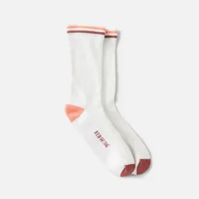 Crew-Socken aus Baumwollmischung mit Vintage-Streifen, Unisex Crew-Socken aus Baumwollmischung mit Vintage-Streifen