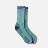 Crew-Socken aus Baumwollmischung mit Vintage-Streifen, Unisex Crew-Socken aus Baumwollmischung mit Vintage-Streifen