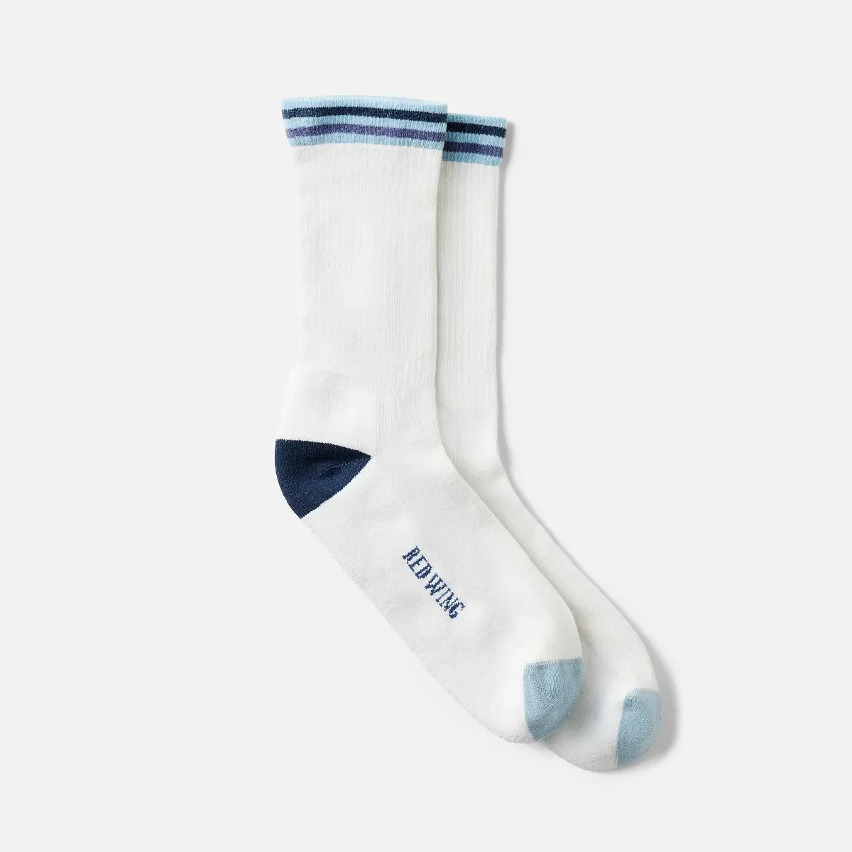 Crew-Socken aus Baumwollmischung mit Vintage-Streifen, Unisex Crew-Socken aus Baumwollmischung mit Vintage-Streifen