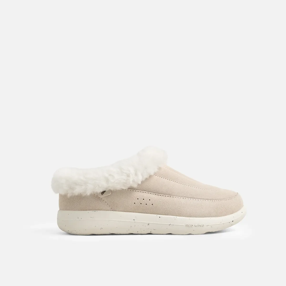 Drift Damen-Slipper aus Wildleder in Creme