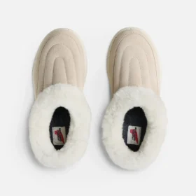 Drift Damen-Slipper aus Wildleder in Creme