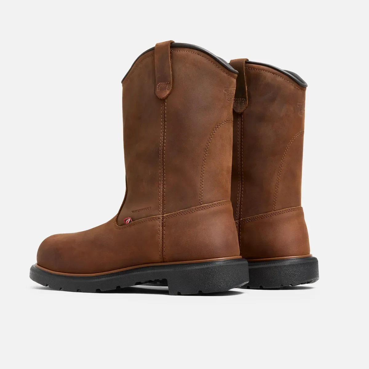 DynaForce® Herren-Stiefel, 11 Zoll, Wasserdicht, ohne Zehenschutz, zum Hineinschlüpfen