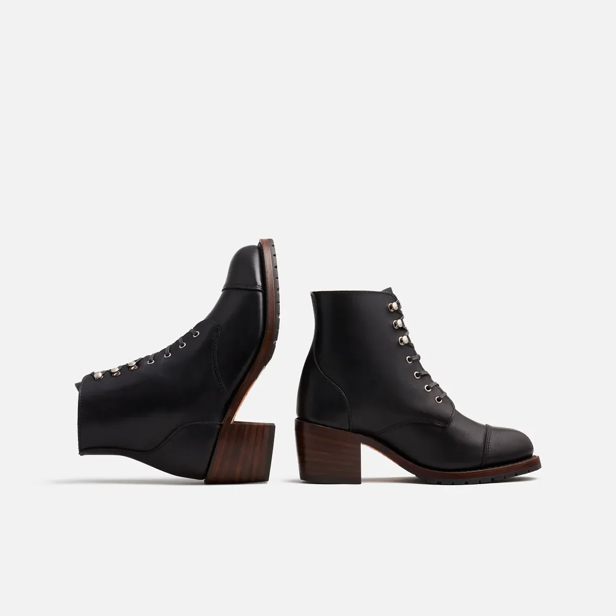 Eileen Damenstiefel mit Absatz in „Black Boundary“