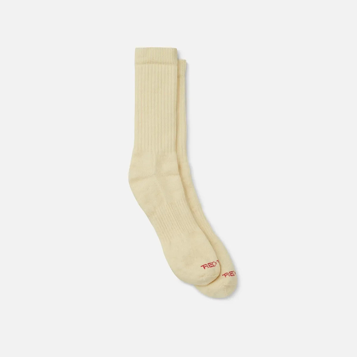 Full-Crew-Socken Unisex-Full-Crew-Socken in Creme