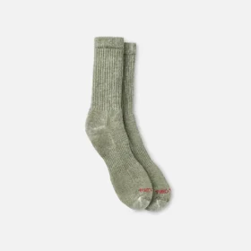 Full-Crew-Socken Unisex-Full-Crew-Socken in Oliv