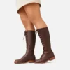 Gloria Damen-Hochtiefstiefel aus Mahagoni-„Oro-iginal“-Leder
