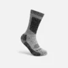Hochwertige, besonders dicke, wadenhohe Unisex-Socken aus Merinowollmischung in Schwarz