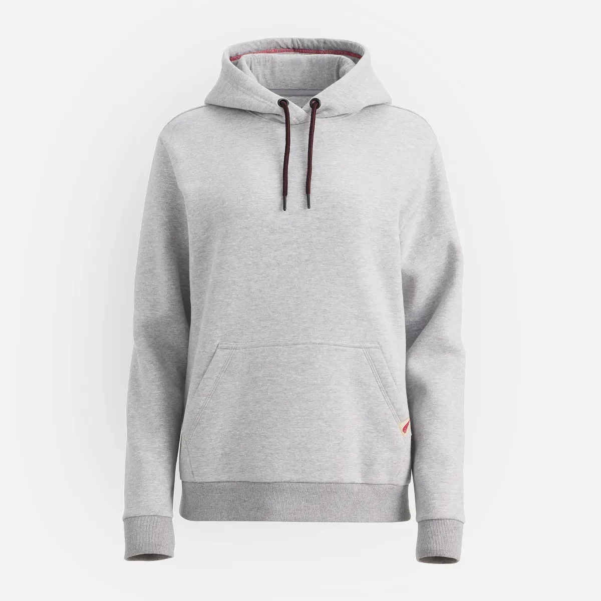 Hoodie Damen-Hoodie in Meliergrau