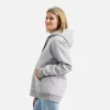 Hoodie Damen-Hoodie in Meliergrau