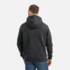 Hoodie mit Ärmelprint – Herren-Hoodie in Schwarz