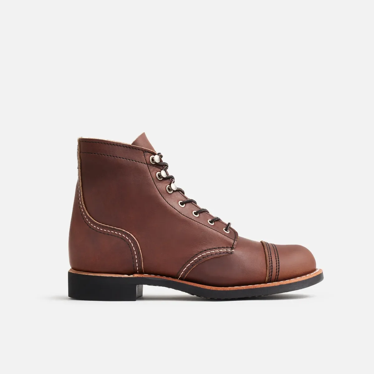 Iron Ranger® Damen-Kurzstiefel aus bernsteinfarbenem Harness-Leder