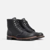 Iron Ranger® Damen-Kurzstiefel aus schwarzem Boundary-Leder