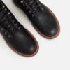 Iron Ranger® Damen-Kurzstiefel aus schwarzem Boundary-Leder