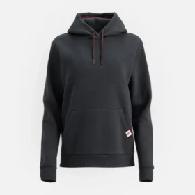 Kapuzenpullover Damen-Kapuzenpullover in Schwarz