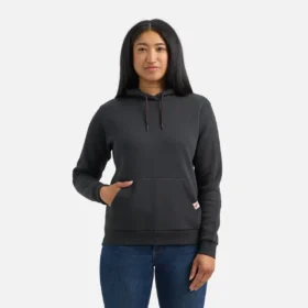 Kapuzenpullover Damen-Kapuzenpullover in Schwarz