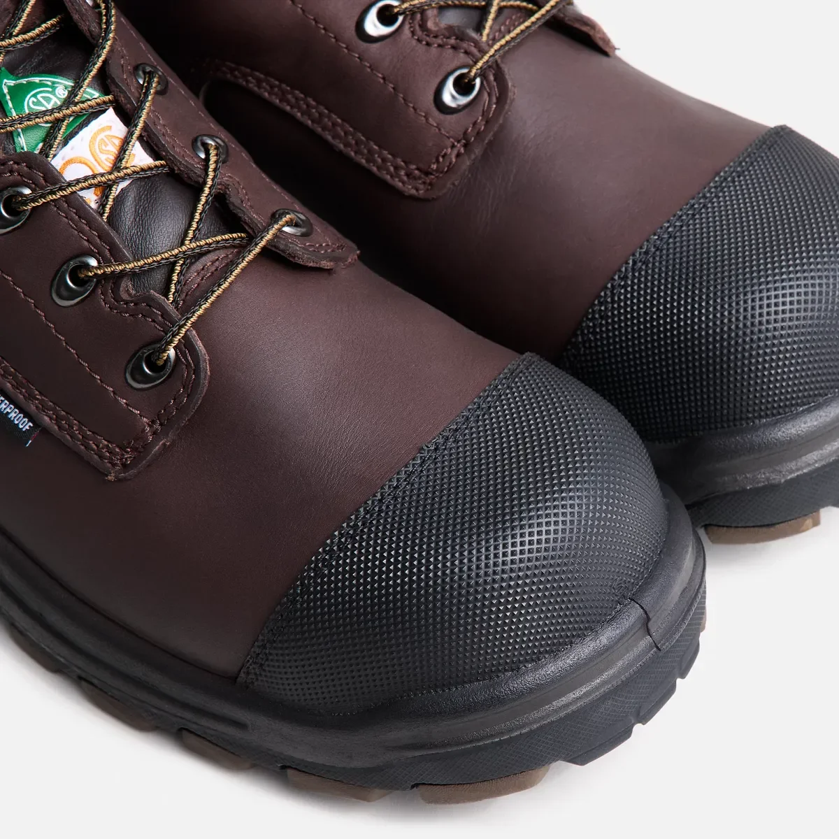 King Toe® Herren-Sicherheitsschuhe mit 6-Zoll-Schaft, Wasserdicht und CSA-zertifiziert