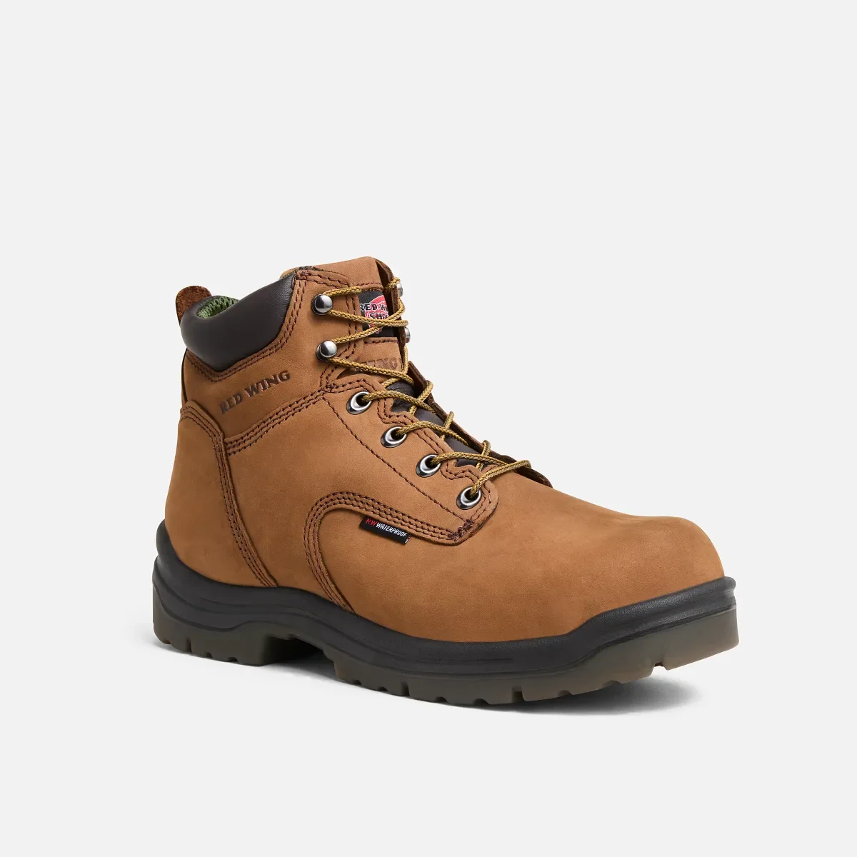 King Toe® Herren-Stiefel, 6 Zoll, wasserdicht, ohne Zehenschutz