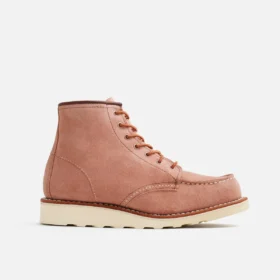 Klassischer Classic Moc®-Kurzstiefel für Damen aus „Dusty Rose“-Abilene-Leder