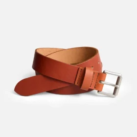 Klassischer Heritage-Ledergürtel für Herren aus Oro Legacy-Leder