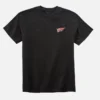 Klassisches Logo-T-Shirt – Unisex-T-Shirt aus schwarzer Baumwolle