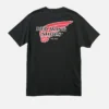 Klassisches Logo-T-Shirt – Unisex-T-Shirt aus schwarzer Baumwolle