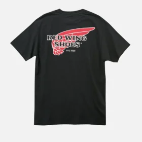 Klassisches Logo-T-Shirt – Unisex-T-Shirt aus schwarzer Baumwolle
