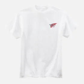 Klassisches Logo-T-Shirt – Unisex-T-Shirt in Weiß aus Baumwolle