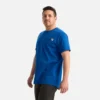 Kurzarm-T-Shirt mit Brusttasche – Herren-T-Shirt mit kurzen Ärmeln in Tiefblau