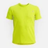 Kurzarm-T-Shirt mit Tasche Herren-Kurzarm-T-Shirt in leuchtendem Grün