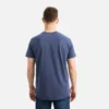 Kurzarm-T-Shirt mit Tasche Herren-Kurzarm-T-Shirt in Marineblau