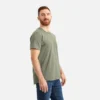 Kurzarm-T-Shirt mit Tasche Herren-Kurzarm-T-Shirt in Olivgrün