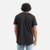Kurzarm-T-Shirt mit Tasche Herren-Kurzarm-T-Shirt in Schwarz
