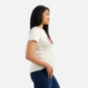 Kurzarm-Wing-T-Shirt Damen-Kurzarm-T-Shirt in Weiß