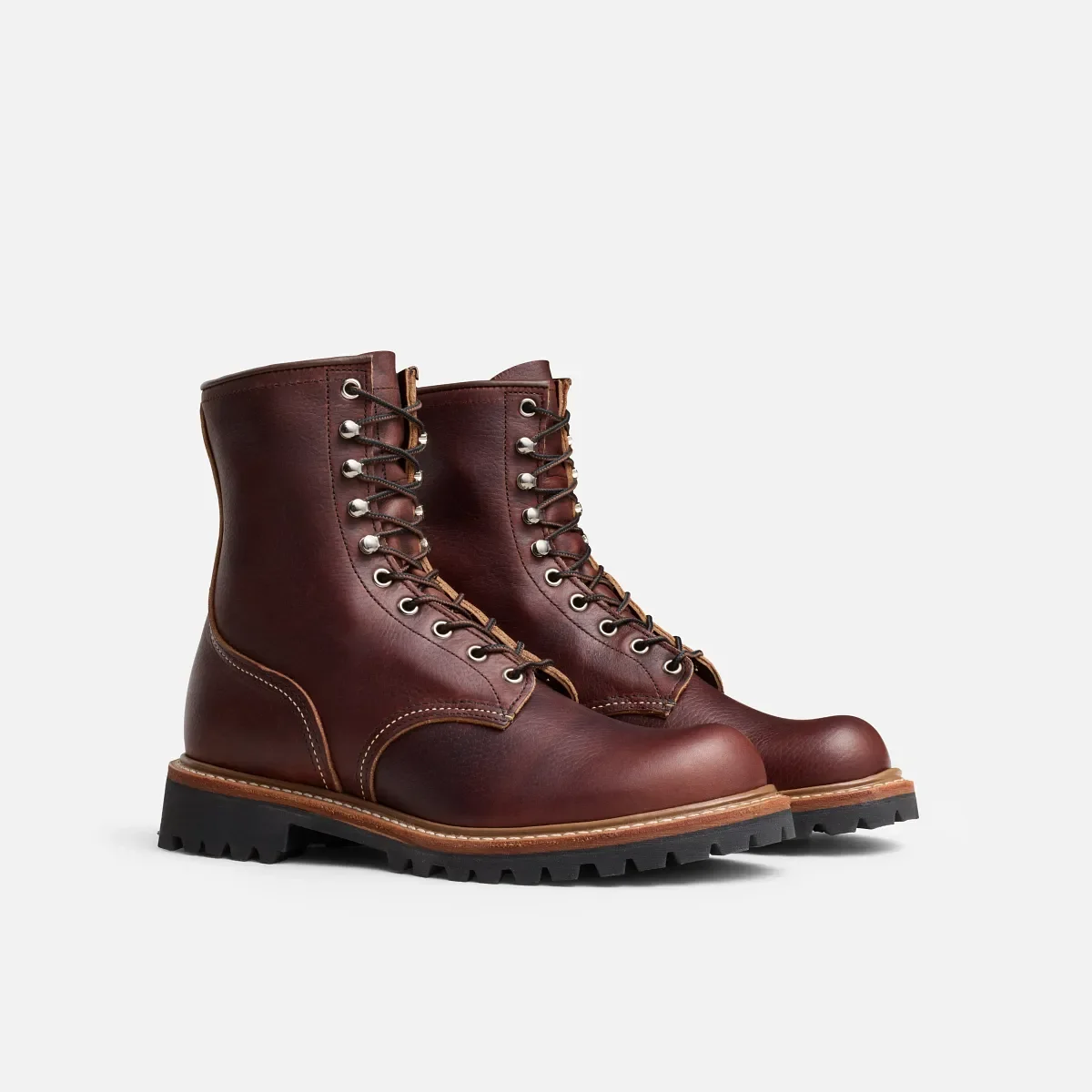 Logger Herren-Lederstiefel „Logger“ aus Briar