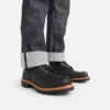 Logger Herrenstiefel „Logger“ aus schwarzem „Oil Slick“-Leder