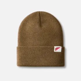 Logo-Strickmütze Logo-Strickmütze in Coyote-Braun