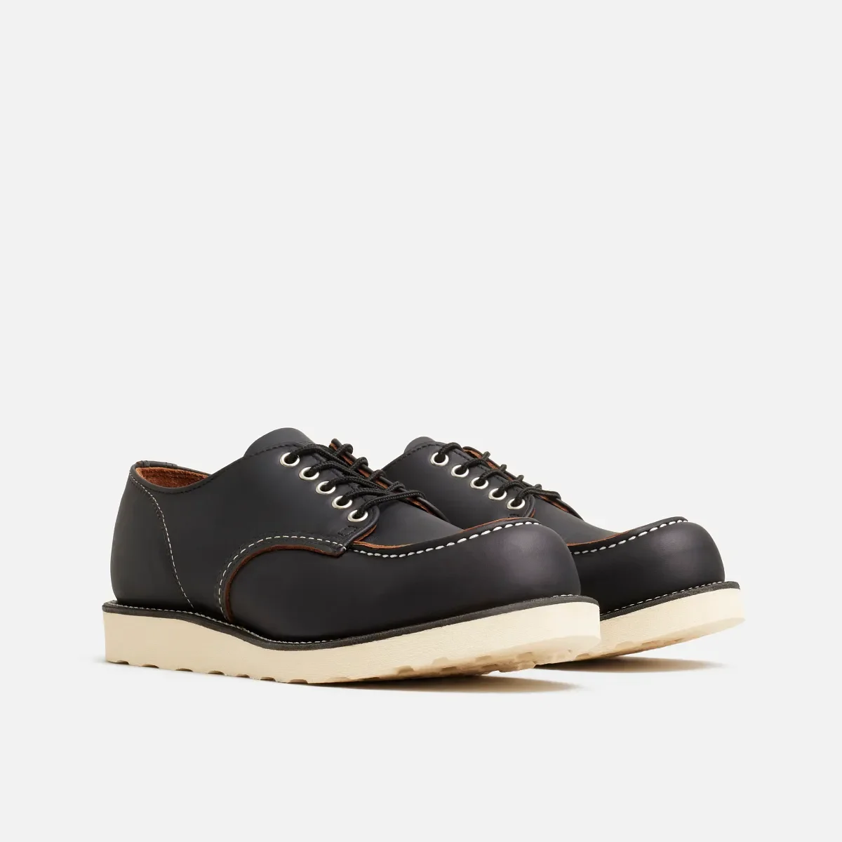 Moc Oxford Herren-Oxford aus schwarzem Prairie-Leder kaufen