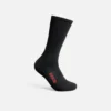 Nilit™ Breeze Cooling Light Weight Crew Unisex Breeze Nylon-Crew-Socken in Schwarz