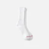 Performance Work Medium Weight Crew Unisex-Socken aus Acrylmischung in Weiß