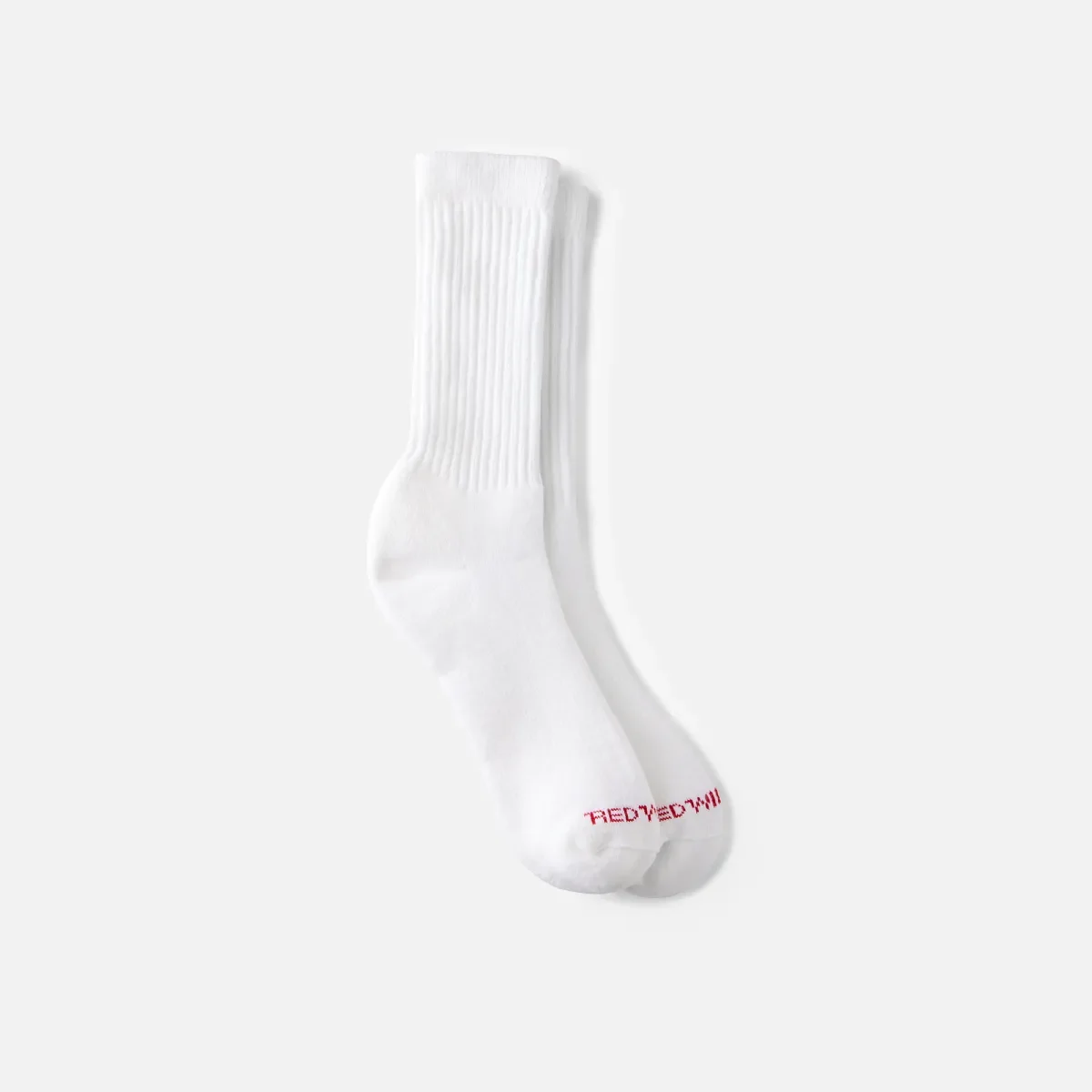 Performance Work Medium Weight Crew Unisex-Socken aus Acrylmischung in Weiß