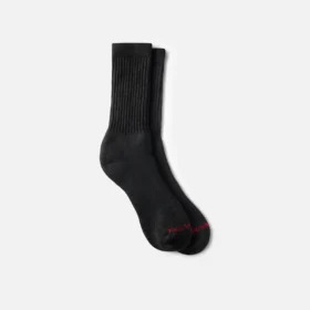 Performance Work mittelschwere Crew-Socken, Unisex, aus Acrylmischung, in Schwarz