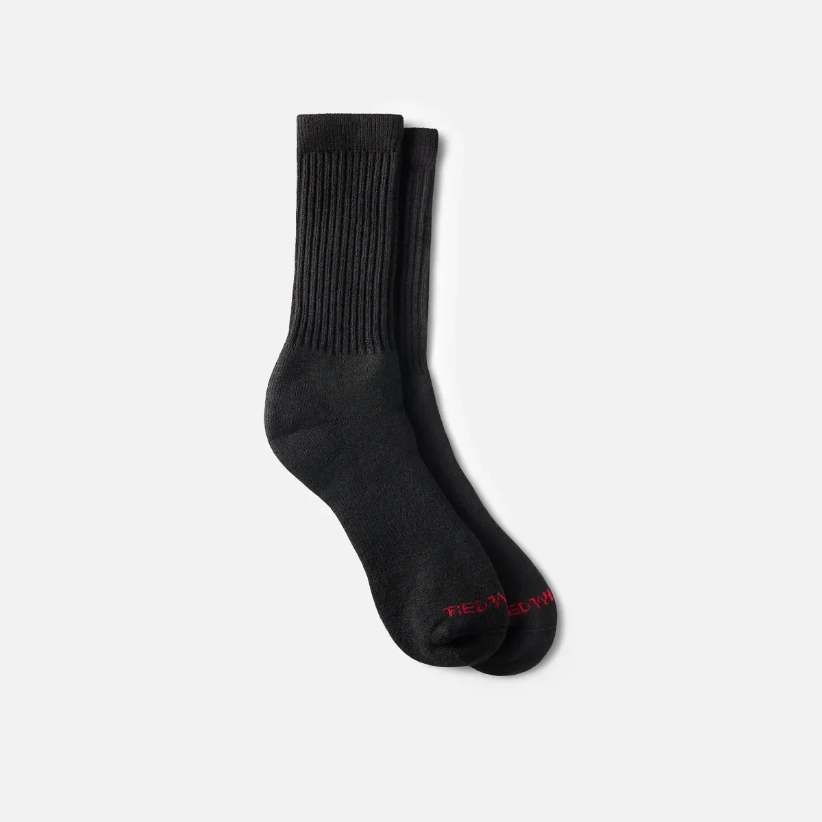 Performance Work mittelschwere Crew-Socken, Unisex, aus Acrylmischung, in Schwarz