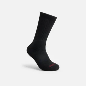 Performance Work mittelschwere Crew-Socken, Unisex, aus Acrylmischung, in Schwarz