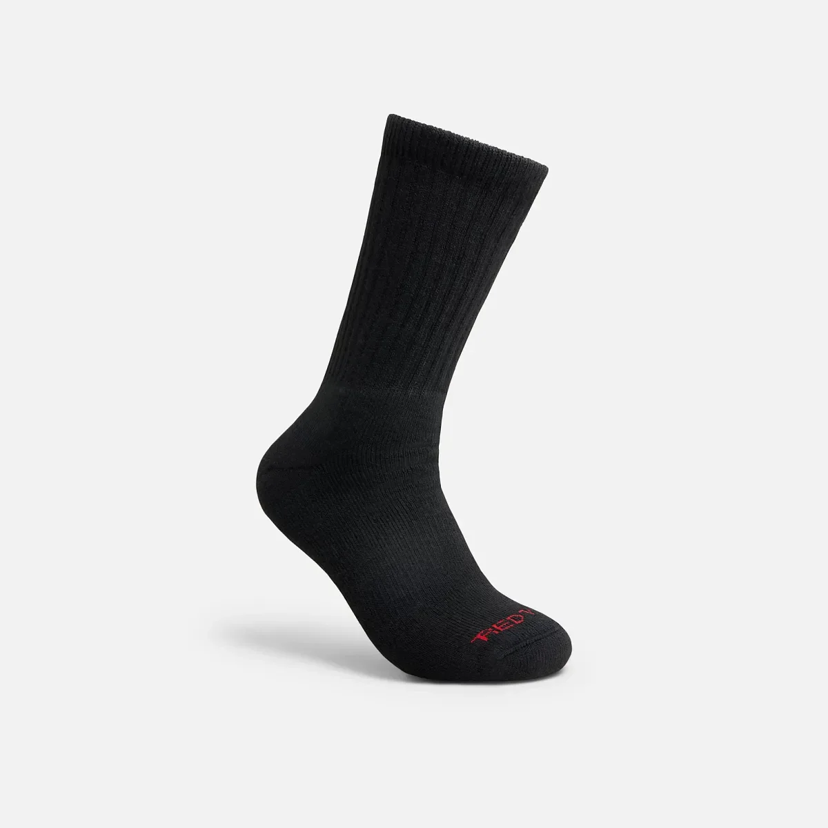 Performance Work mittelschwere Crew-Socken, Unisex, aus Acrylmischung, in Schwarz