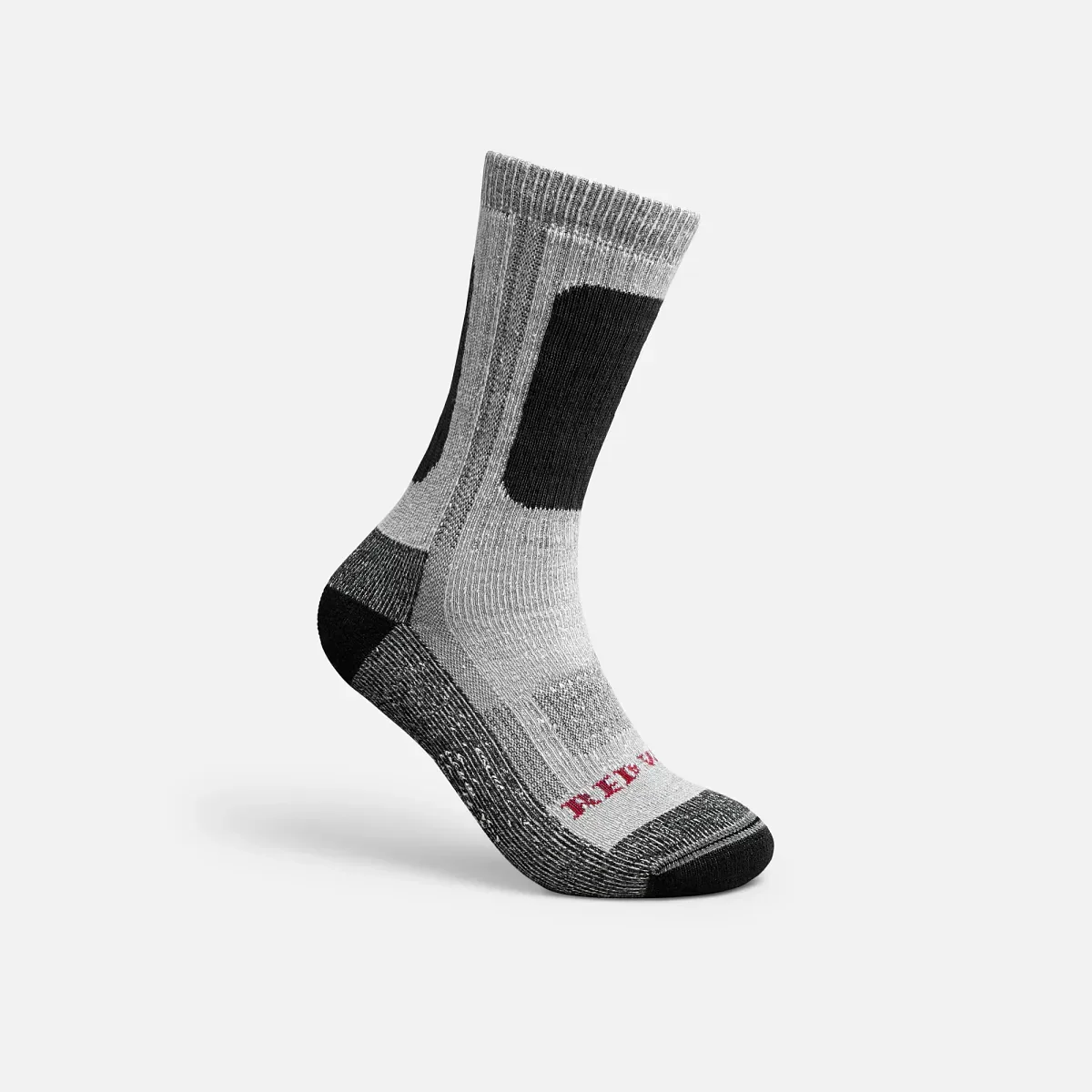 Performance Work mittelschwere Crew-Socken – Unisex-Socken für die Arbeit in Crew-Länge in Schwarz