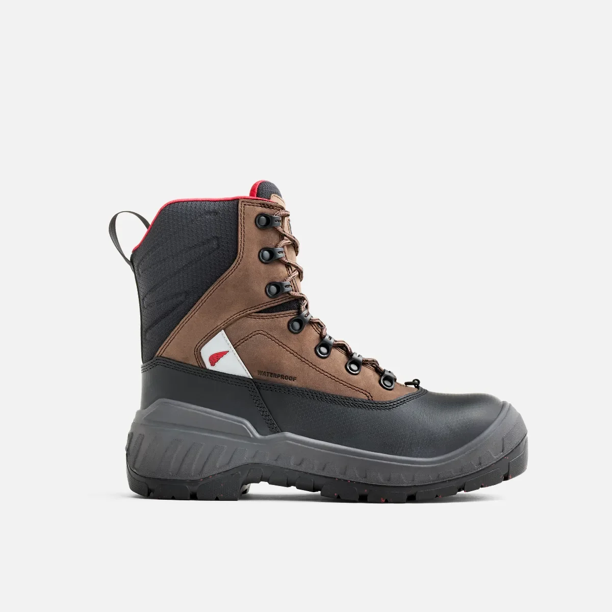 Polar X Herren-Stiefel, 8 Zoll, Wasserdicht, Ohne Zehenschutz