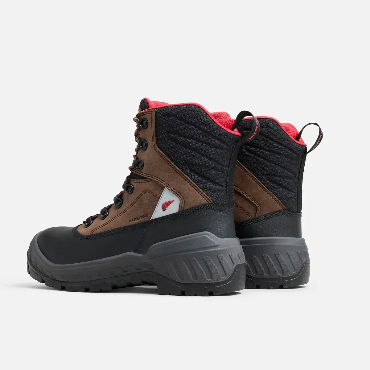 Polar X Herren-Stiefel, 8 Zoll, Wasserdicht, Ohne Zehenschutz