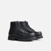 Porter Moc Damen-Stiefel aus schwarzem „Boundary“-Leder