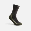 Premium Safety mittelschwere Unisex-Socken aus Merinowollmischung in Anthrazit
